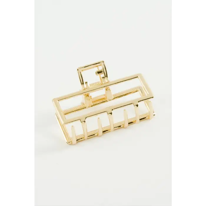 Dikdörtgen Metal Mandal Toka 4 cm