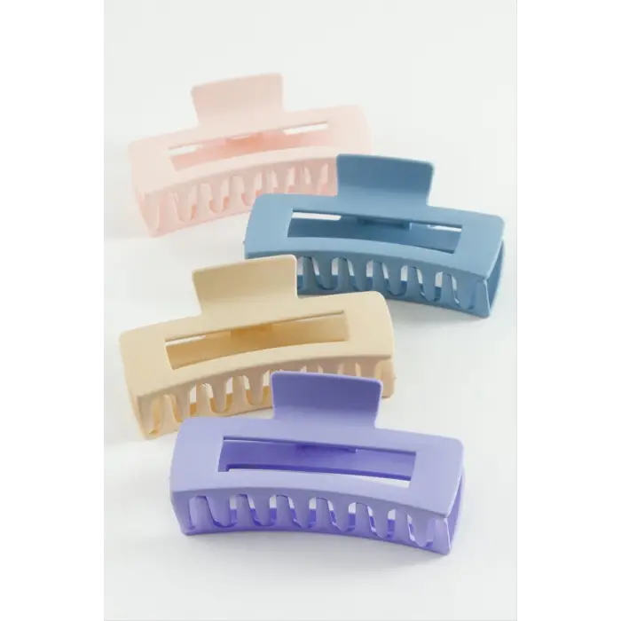 Dikdörtgen Renkli Mandal Toka 12 cm