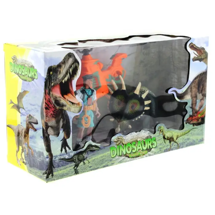 Dinozor Avcısı Tiriceratops  Oyun Seti