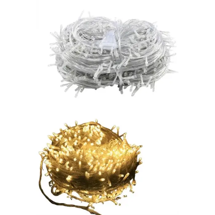 Dış Mekan Led Aydınlatma 10 Metre Gün Işığı Led Işık Pilli