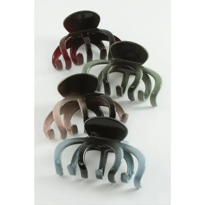 Dişli Renkli Mandal Toka 10 cm