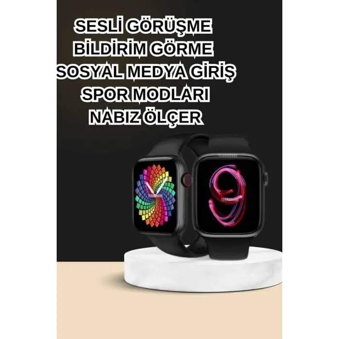 Dokunmatik Akıllı Saat Yeni Nesil Kulaklık Kampanyası Anc Özelliği Yüksek Ses Kaliteli