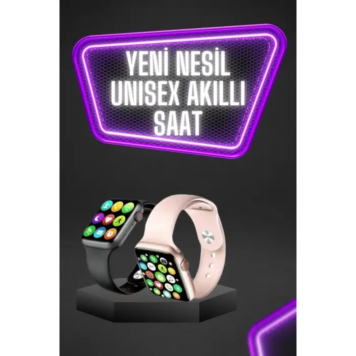Dokunmatik Ekran Akıllı Saat Tema Değiştirme Şık ve Modern Unısex