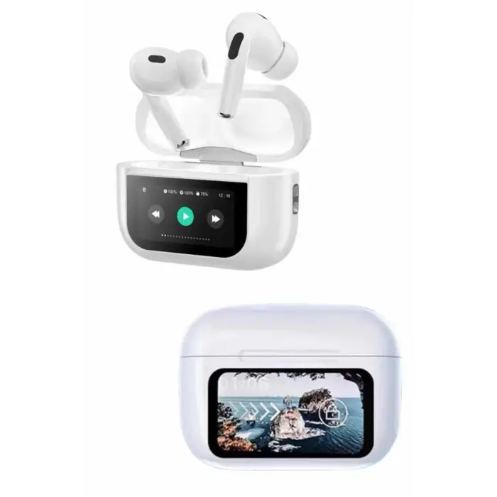 Dokunmatik Ekranlı ANC/ENC Yeni Nesil Pro Bluetooth Kulaklık Dokunmatik Ekran