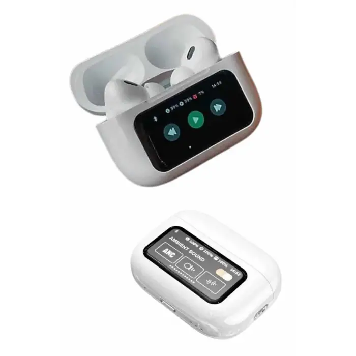 Dokunmatik Ekranlı Bluetooth Kulaklık TWS İOS Android Tüm Telefonlara Uyumlu Kulaklık