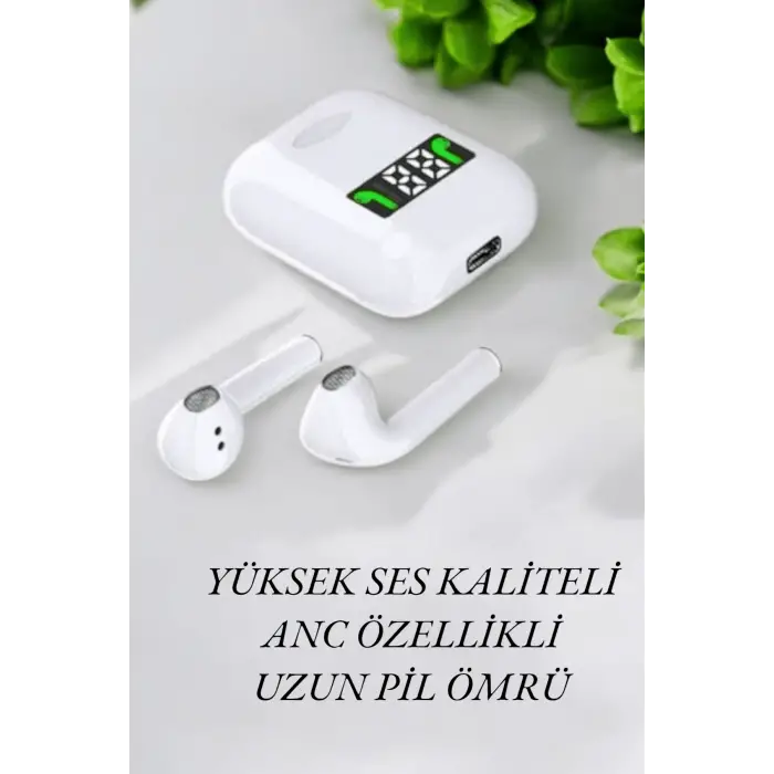 Dokunmatik Kontrol ve LED Göstergeli TWS Bluetooth Kulaklık