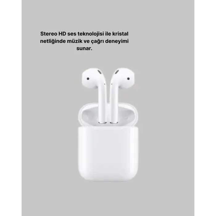 Dokunmatik Kontrollü 2. Nesil Bluetooth 5.0 Uzun Pil Ömürlü Kulaklık