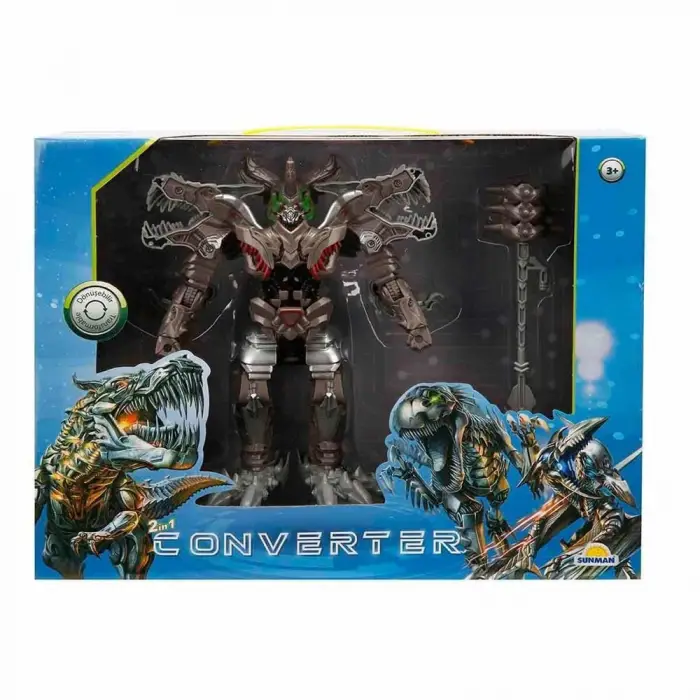 Dönüşebilen Robot Dinozor  - 1 Adet Stokta Olan Gönderilir