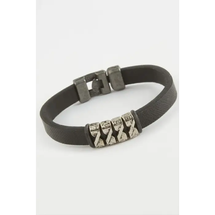 Dört Sıra Kaliteli Suni Deri Bileklik