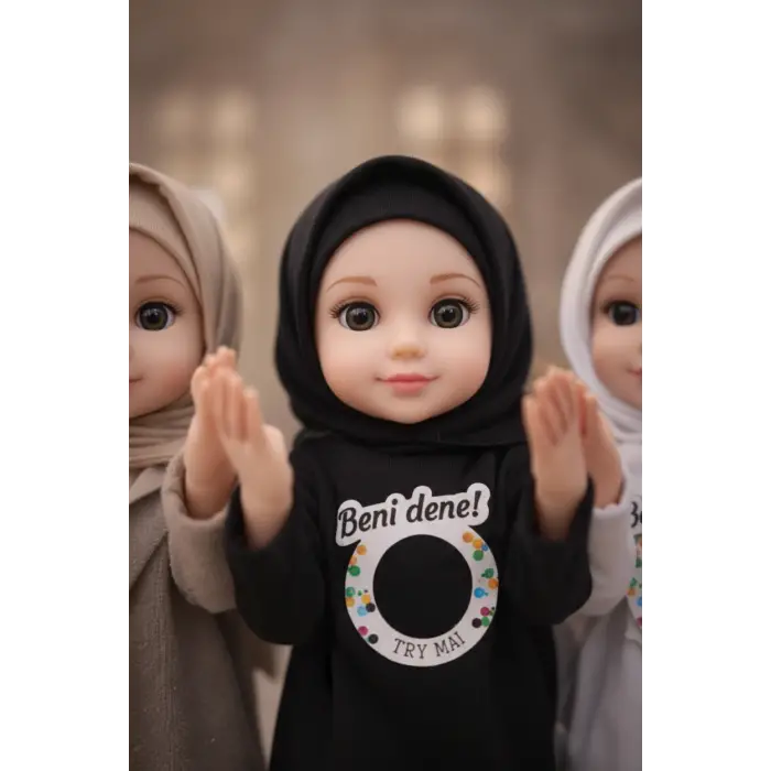 Dua Eden Tesettürlü Edep Bebek - Ramazan İlahi Oyuncağı