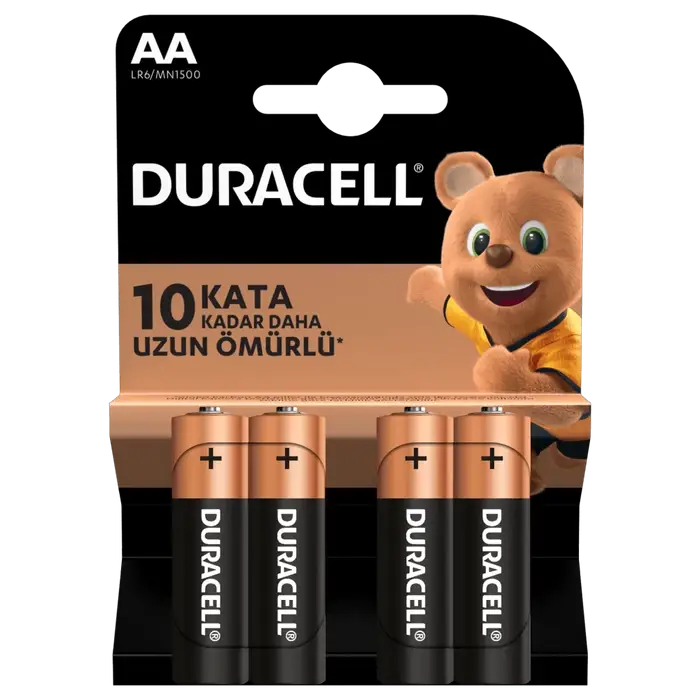 Duracell AA Kalem Pil 4lü