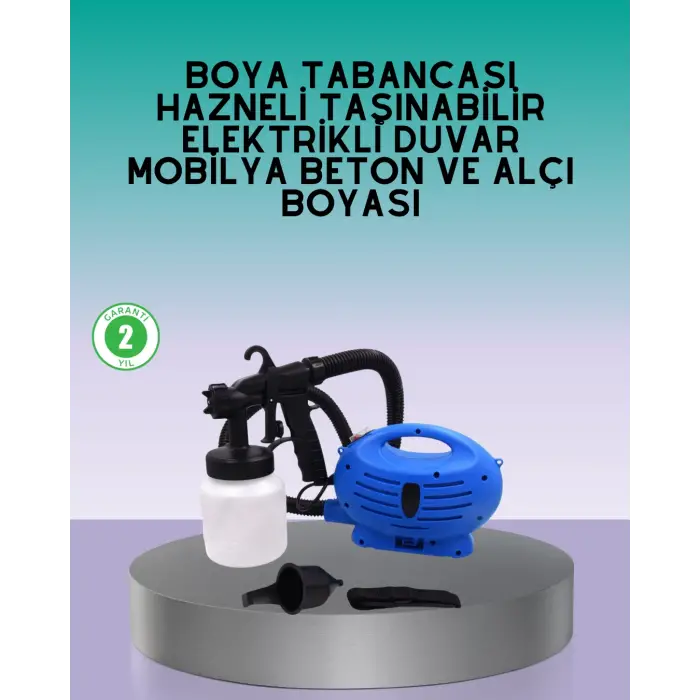 Duvar ve Mobilya Boyama İçin Boya Püskürtme Tabancası
