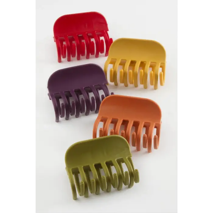 Düz Renkli Mandal Toka 6 cm