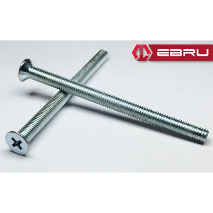 Eco Lounge Ebru YHB Göbek Kilit, Barel Vidası M5x60 - 100 Adet