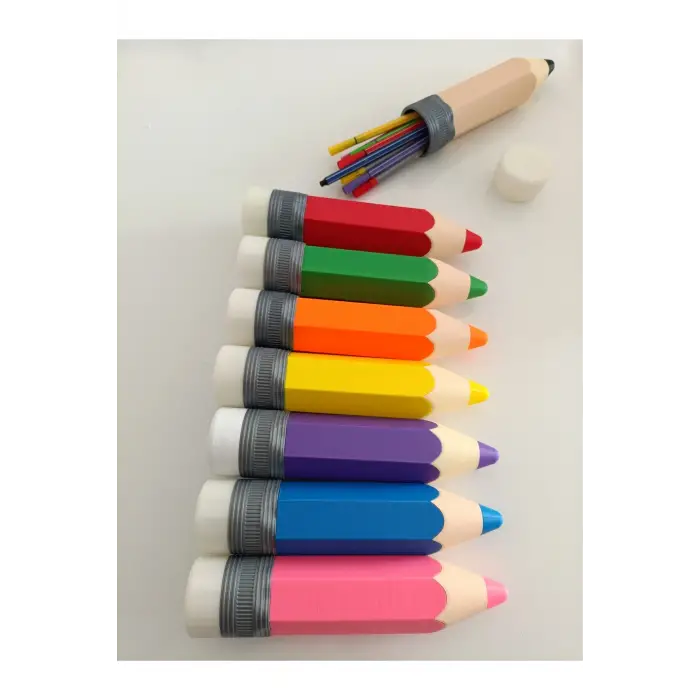 Eco Lounge Kalem Şeklinde Kalemlik – Mavi Masaüstü Organizer