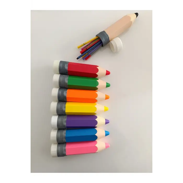 Eco Lounge Kalem Şeklinde Kalemlik – Mor Masaüstü Organizer