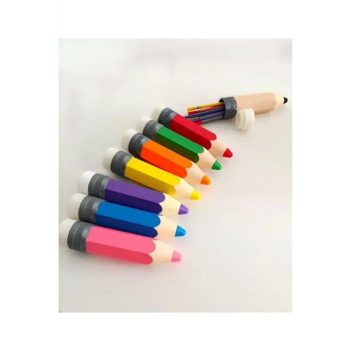 Eco Lounge Kalem Şeklinde Kalemlik – Mor Masaüstü Organizer