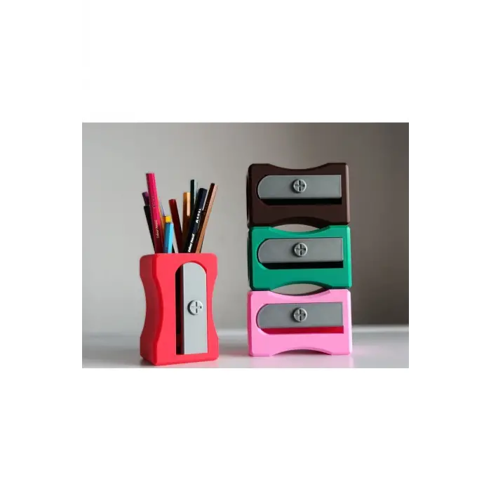 Eco Lounge Kalemtıraş Şeklinde Kalemlik – Mor Masaüstü Organizer