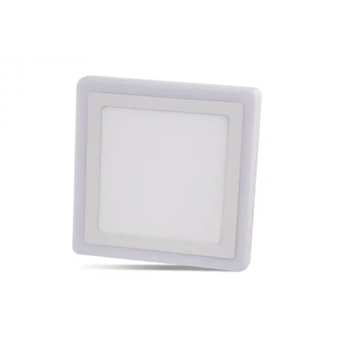 Eco Lounge NOAS YL15 1800 R Sıva Üstü Kare 18+6W Fonksiyonlu Led Spot 6500K Beyaz+Mavi