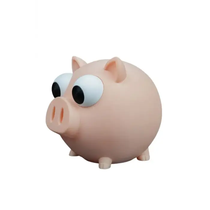 Eco Lounge Sevimli Domuz Kumbara 8 cm – Çocuk Odası Dekoratif Para Kutusu