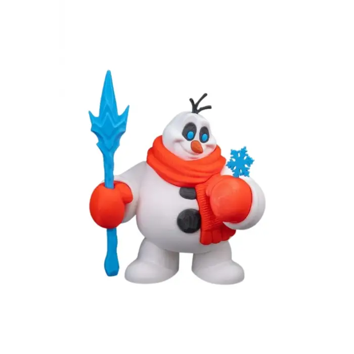 Eco Lounge Savaşçı Kardan Adam 23 cm – Koleksiyonluk Kış Dekoratif Figür