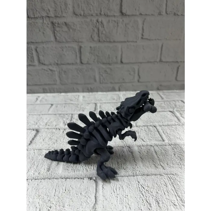 Eklemli Hareketli Dinazor Figürü Siyah – Dekoratif Masa Üstü Oyuncak