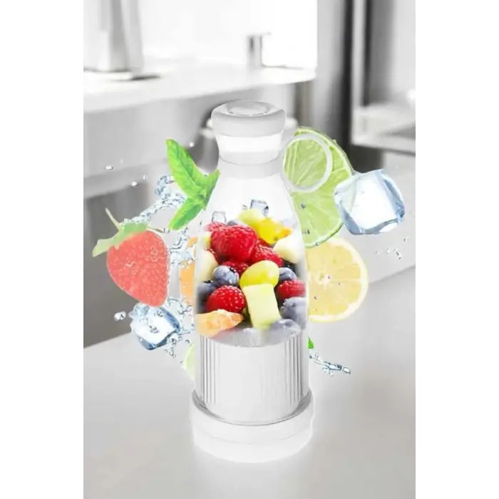 El Blender Bardak Blender Şarjlı Taşınabilir Meyve Sıkcağı Smoothie