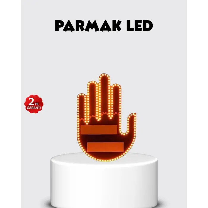 El Hareketiyle Kontrol Edilen 176 LED Amber Güvenlik Lambası