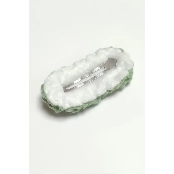 El Yapımı İşlemeli Örgülü Çıtçıtlı Toka