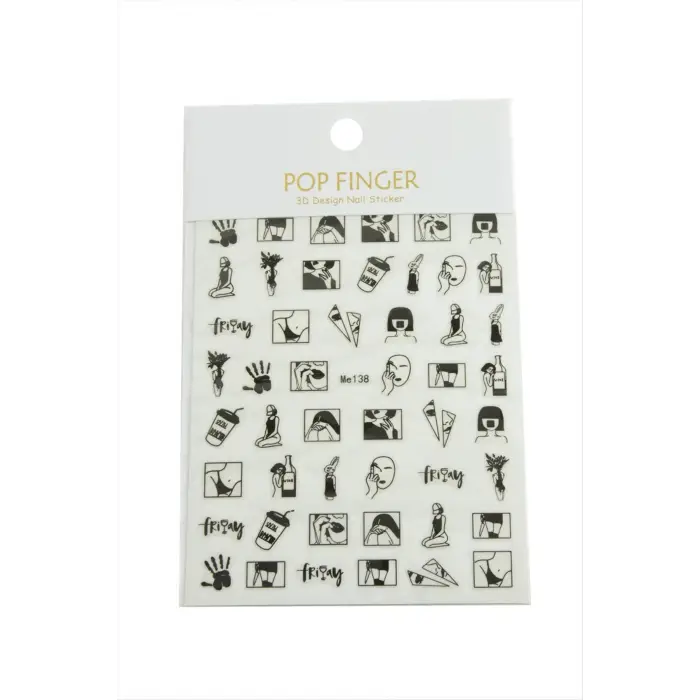 Eldiven Tattoo Dövme Sticker