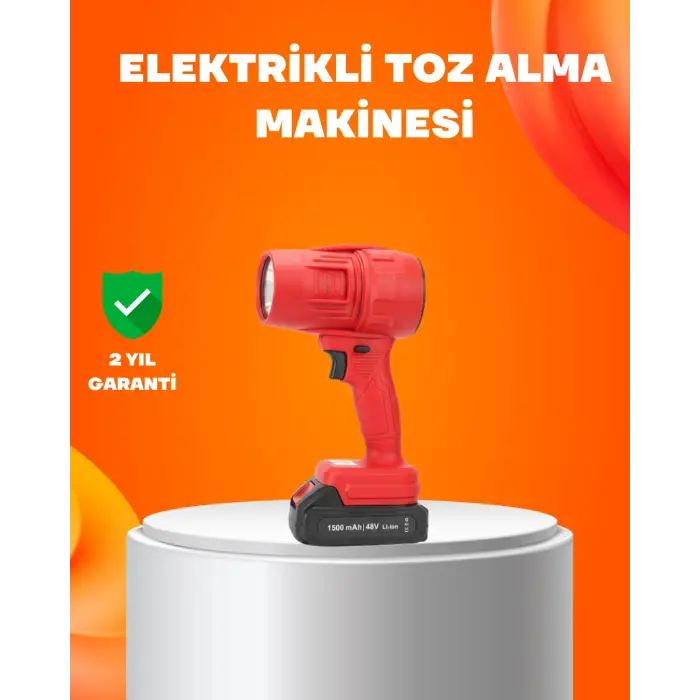 Elektrikli Toz Alma Cihazı Güçlü Hava Üfleme ve Derin Temizlik