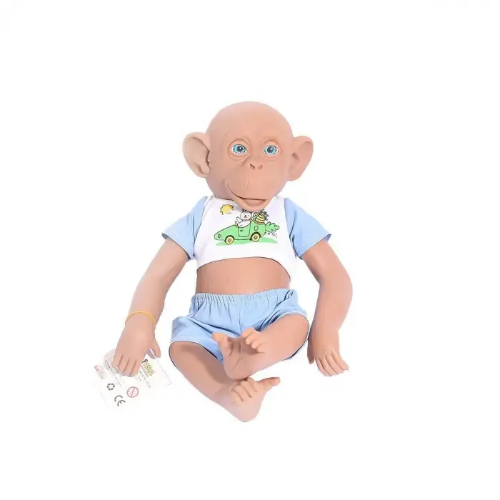 ELF23301 Maymun 35 cm - 1 Adet Stokta Olan Gönderilir