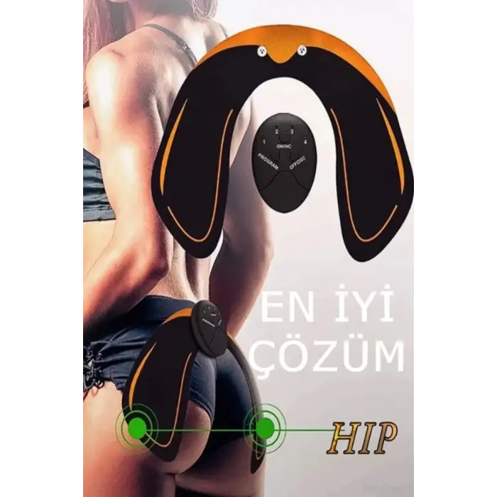 EMS Hip Trainer Kalça Basen Kas Uyarıcı Çalıştırıcı Titreşimli Egzersiz Bandı