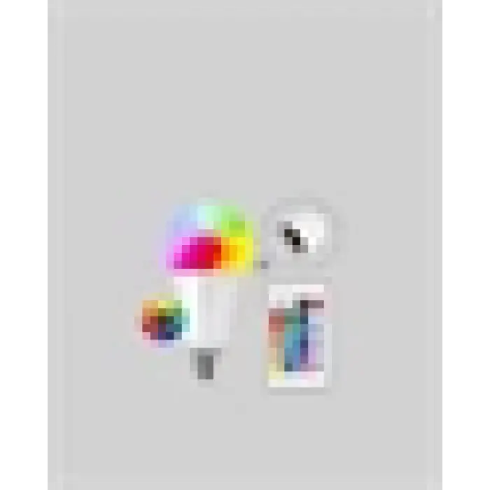 Enerji Verimli Akıllı LED Ampul, Uzaktan Kontrol Özellikli