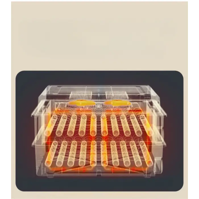 Epo-w64 Tam Otomatik Kuluçka Makinesi 64 Yumurta Kapasiteli Civciv Kaz Ördek Uyumlu + Yedek Motor