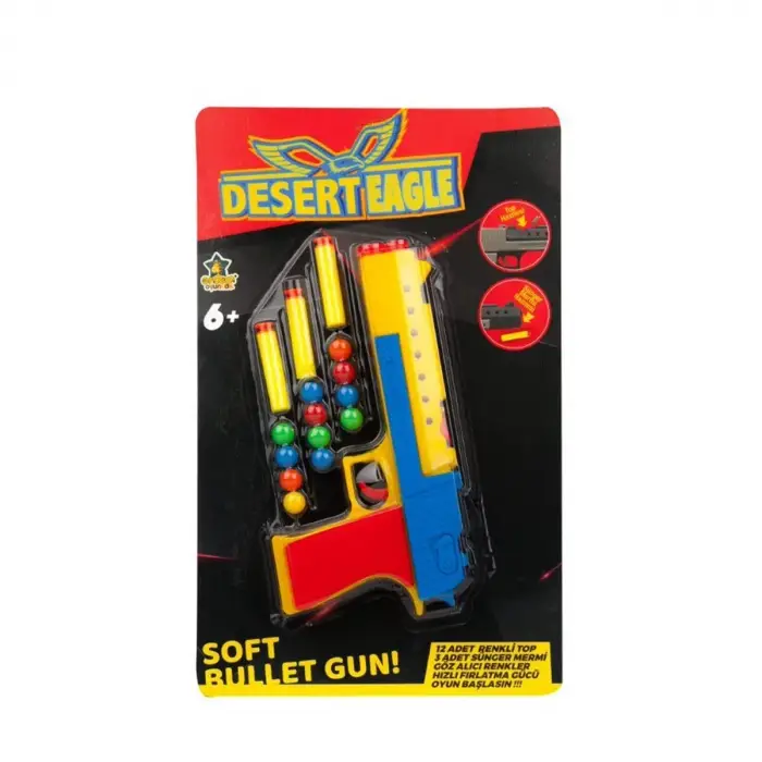 ER-132 Dart ve Top Atan Desert Eagle Tabanca