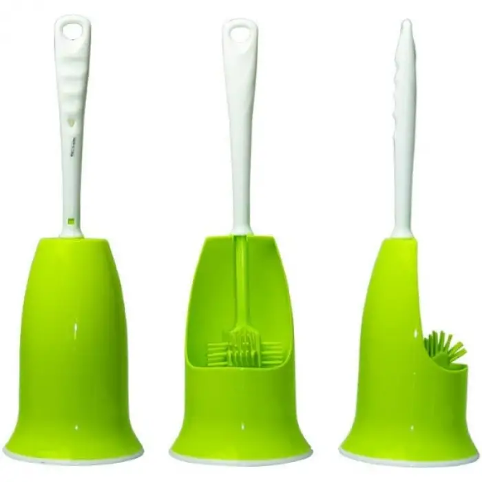 Ergonomik Silikon Tuvalet Fırçası