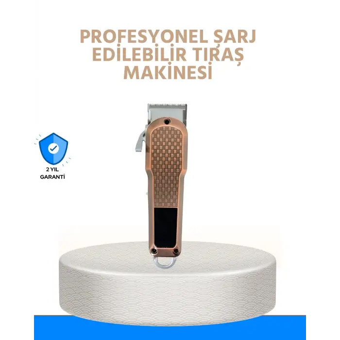 Erkek Bakım Makinesi – Lcd Ekranlı 7000rpm Şarjlı Saç Ve Sakal Kesme Cihazı