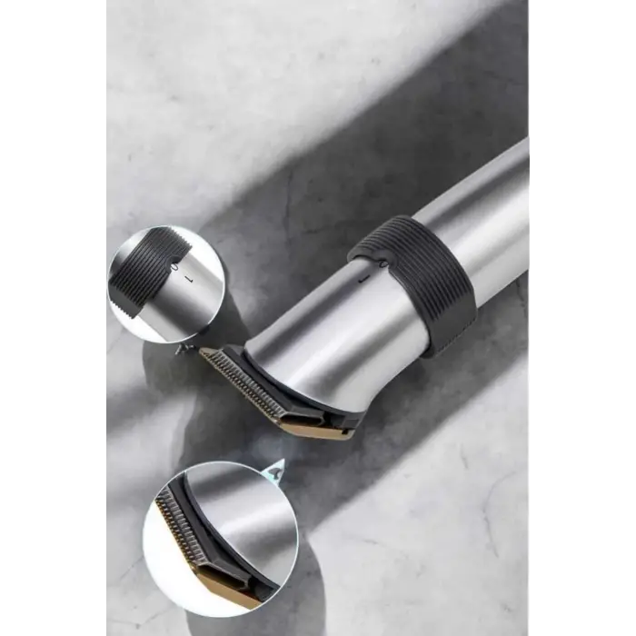 Erkeklere Özel Şarjlı Saç ve Sakal Kesme Tıraş Makinesi Seti