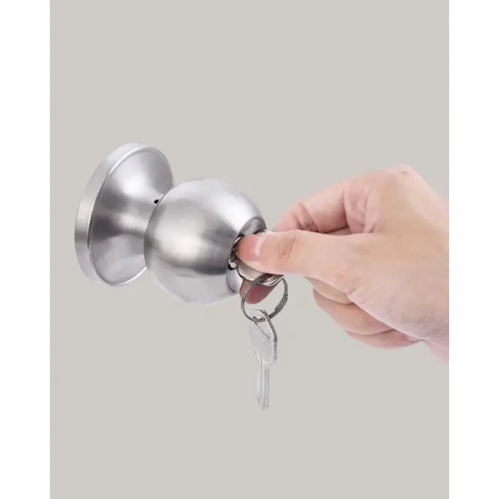 Estetik Güvenli Topuzlu Kapı Kilidi