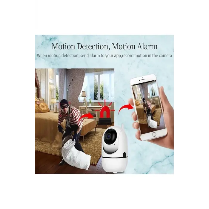 Ev Güvenlik Kamerası, Bebek Izleme, Bebek Monitoring Kamerası, Hareket Algılama , Sesli Görüşme