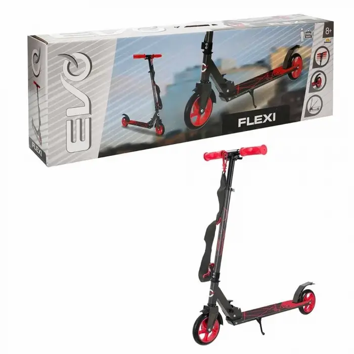 EVO SCOOTER 2TKR FLEXİ MAX100KG KIRMIZI