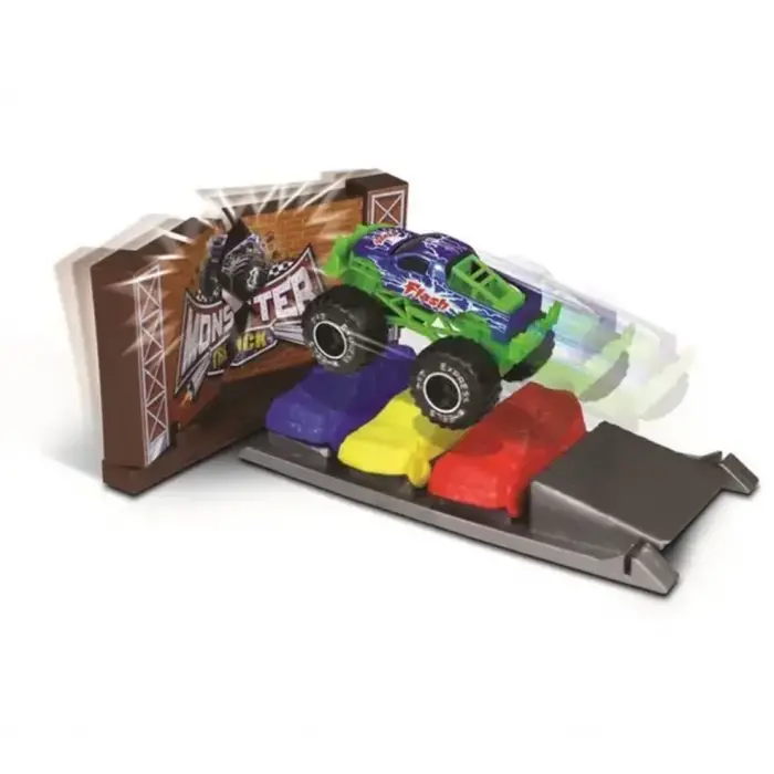 Express Wheels Die Cast Metal Araçlı Fırlatma Rampası