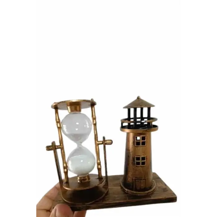 Eyfel Kulesi ve Deniz Feneri Dekoratif Masa Biblosu Hediyelik
