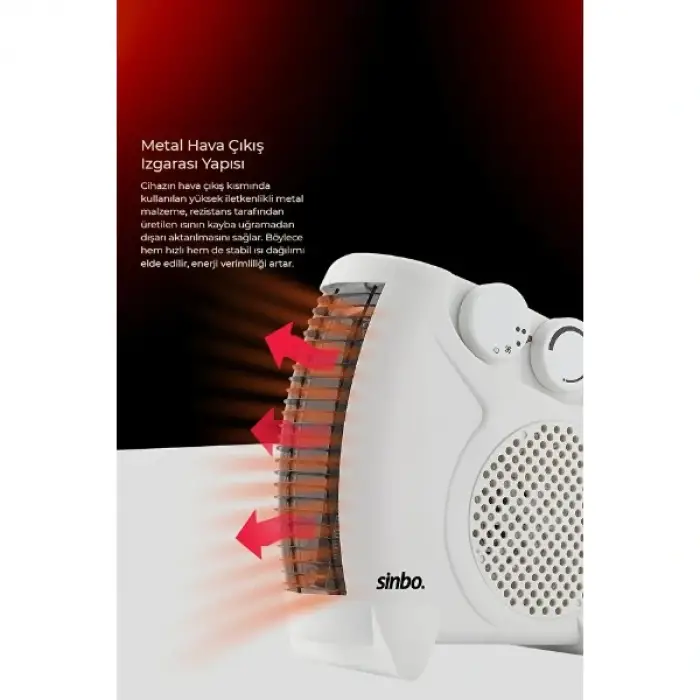 Fanlı Isıtıcı Soba