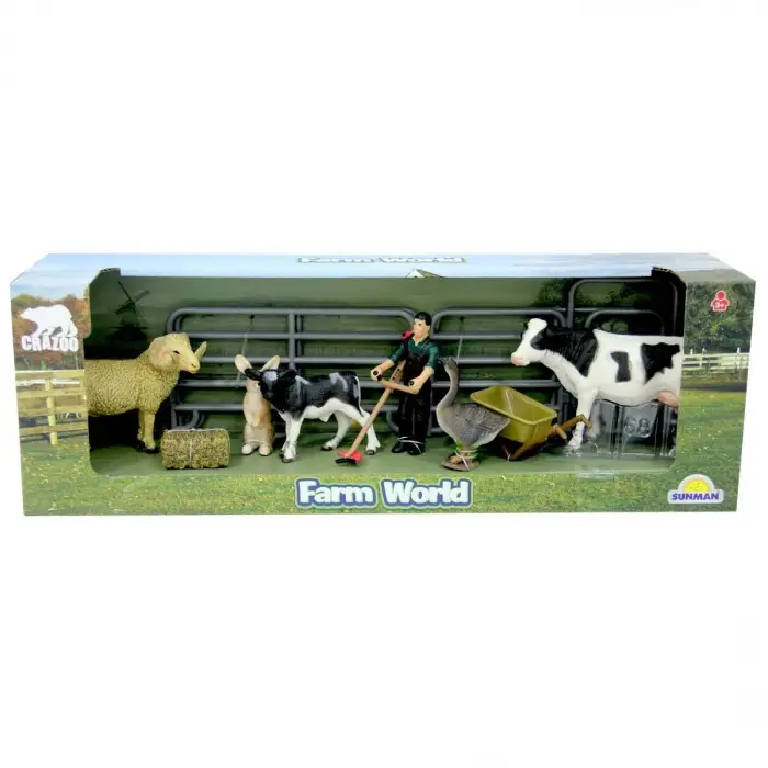 Farm World Çiftlik Hayvanları Oyun Seti