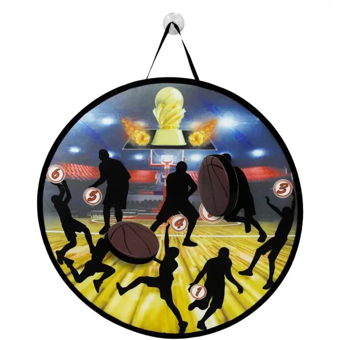 Fırlat Yapıştır Basketbol Seti