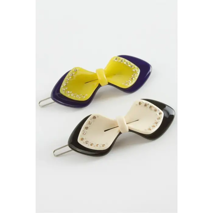 Fiyong Taşlı Klipsli Toka