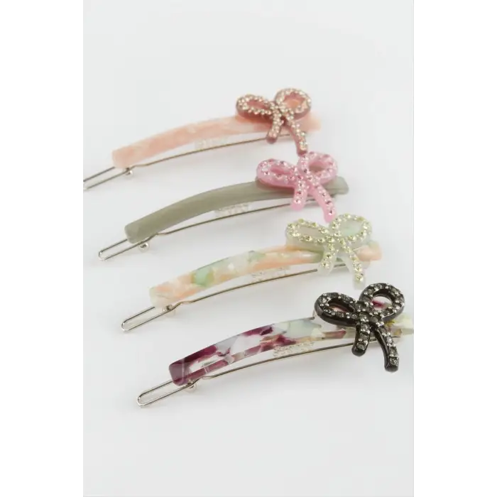 Fiyong Taşlı Klipsli Toka