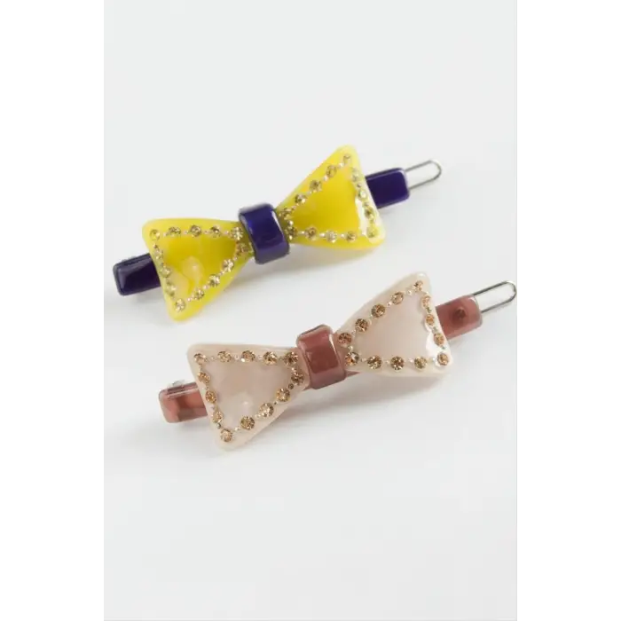 Fiyong Taşlı Klipsli Toka